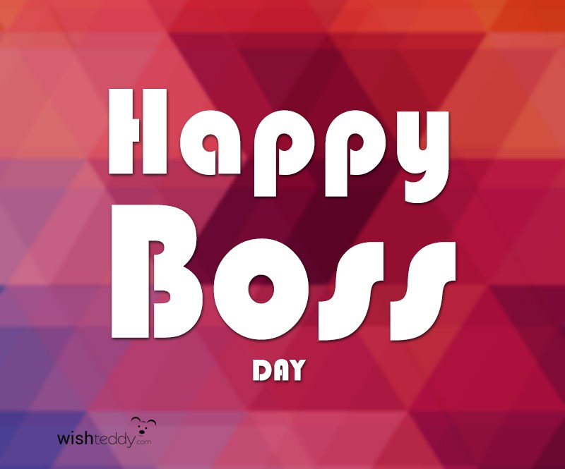 Happy boss day