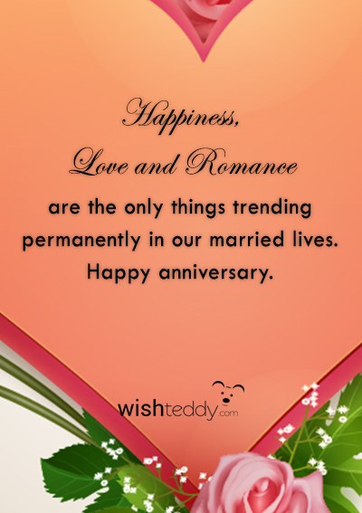 Happiness love and romance are the only things trending