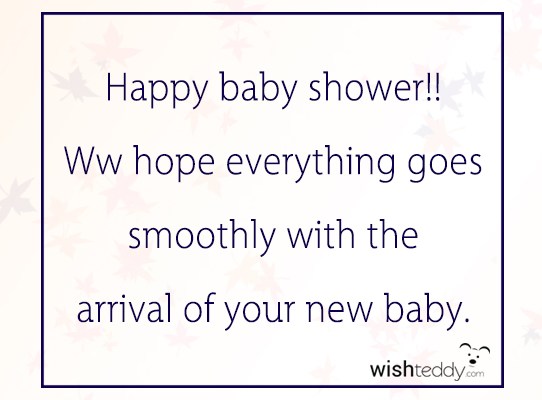 Happy baby shower