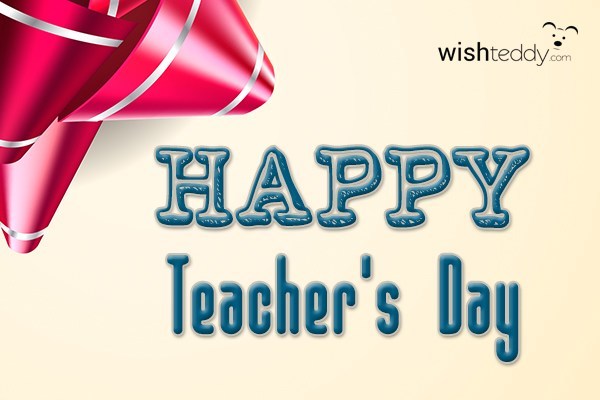 Happy teacher day