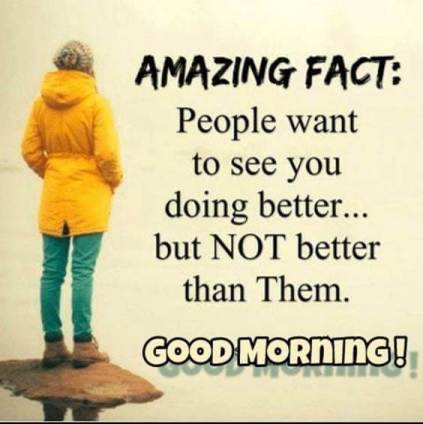 Amazing fact. Good morning wish